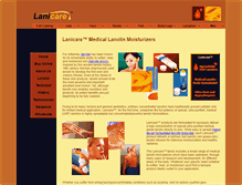 Tablet Screenshot of lanicare.com